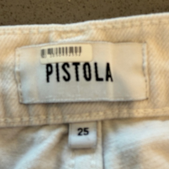 PISTOLA Women's Charlie High Rise Straight Jeans Size 25 In Break The Ice - Picture 6 of 7